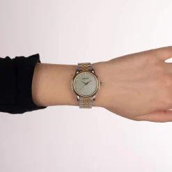 Montre BALMAIN beleganza femme cadran en nacre bracelet acier inoxydable bicolore jaune