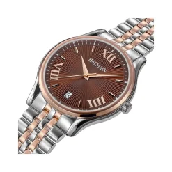 Montre BALMAIN beleganza homme bracelet acier inoxydable bicolore rose