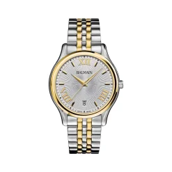 Montre BALMAIN beleganza homme bracelet acier inoxydable bicolore jaune