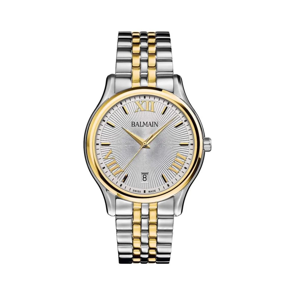 Montre BALMAIN beleganza homme bracelet acier inoxydable bicolore jaune
