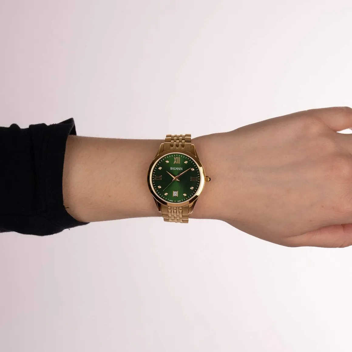 Montre BALMAIN classic R femme bracelet pvd doré