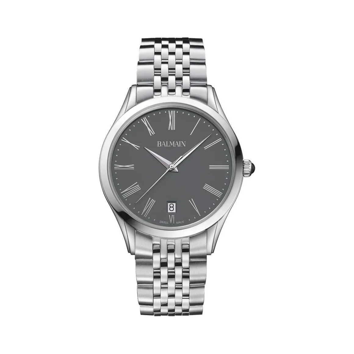 Montre BALMAIN classic R homme bracelet acier inoxydable gris