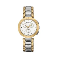 Montre BALMAIN downtown femme bracelet acier inoxydable bicolore jaune