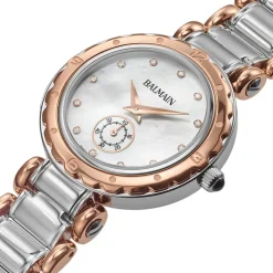 Montre BALMAIN downtown femme bracelet acier inoxydable bicolore rose
