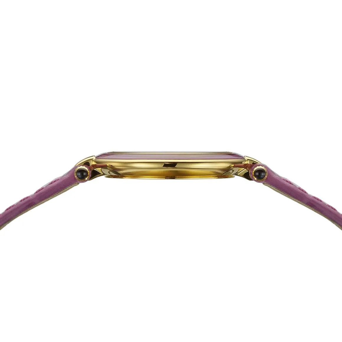Montre BALMAIN haute elegance femme bracelet cuir vernis parme