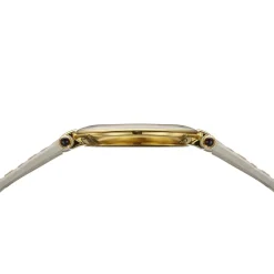 Montre BALMAIN haute elegance femme bracelet cuir vernis beige