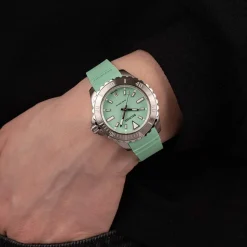 Montre BALMAIN ophrys femme bracelet caoutchouc vert