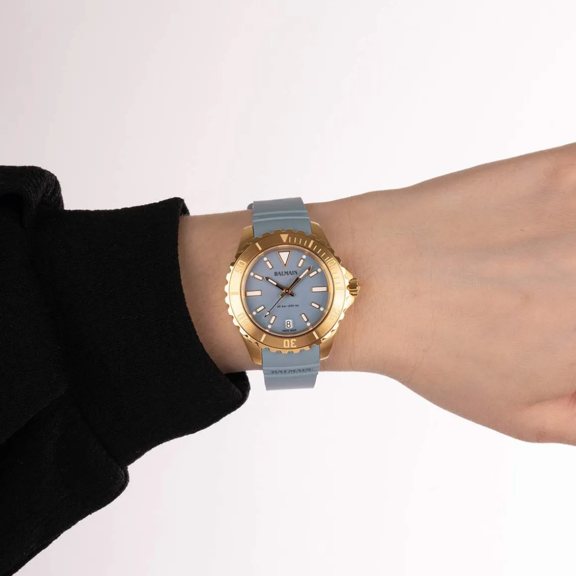 Montre BALMAIN ophrys femme bracelet caoutchouc bleu