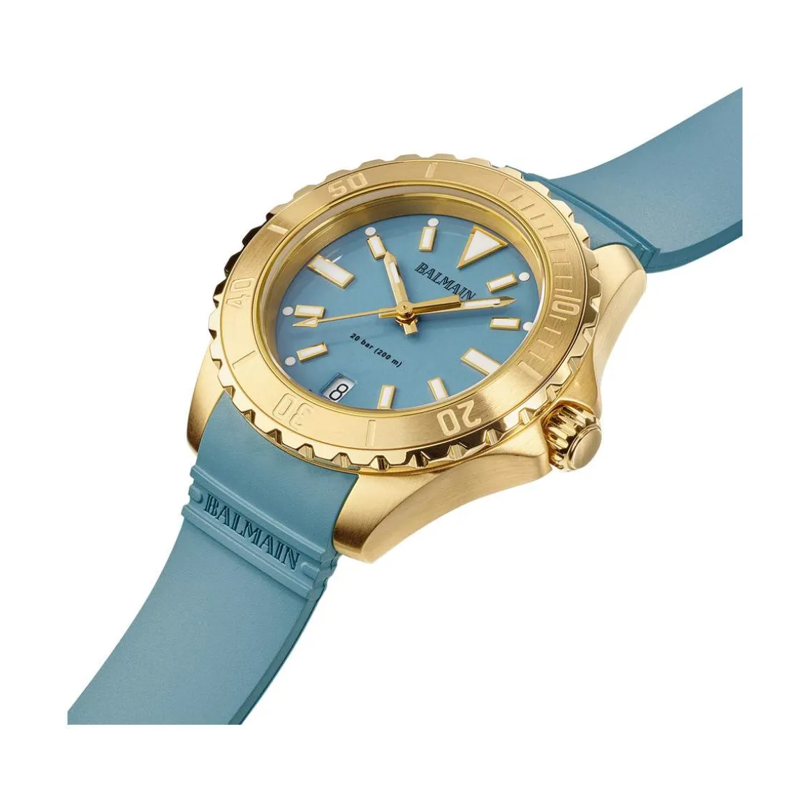 Montre BALMAIN ophrys femme bracelet caoutchouc bleu