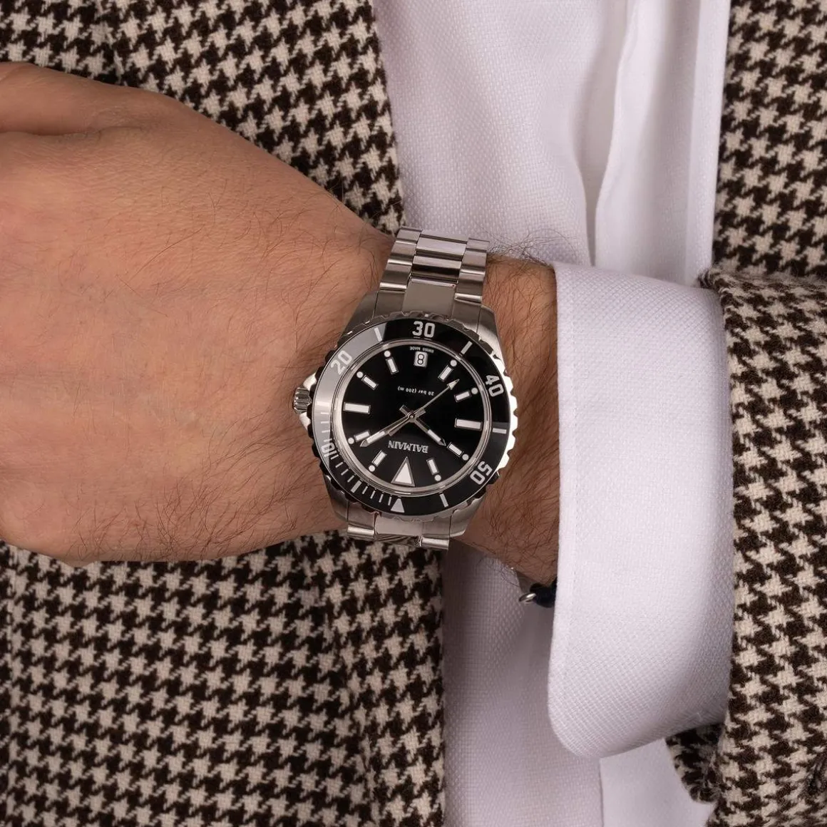 Montre BALMAIN ophrys homme bracelet acier inoxydable gris