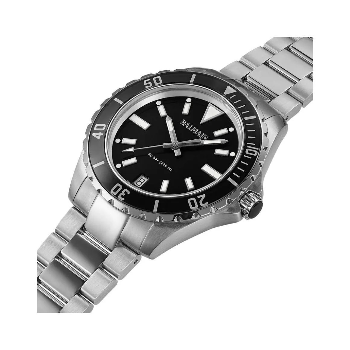 Montre BALMAIN ophrys homme bracelet acier inoxydable gris