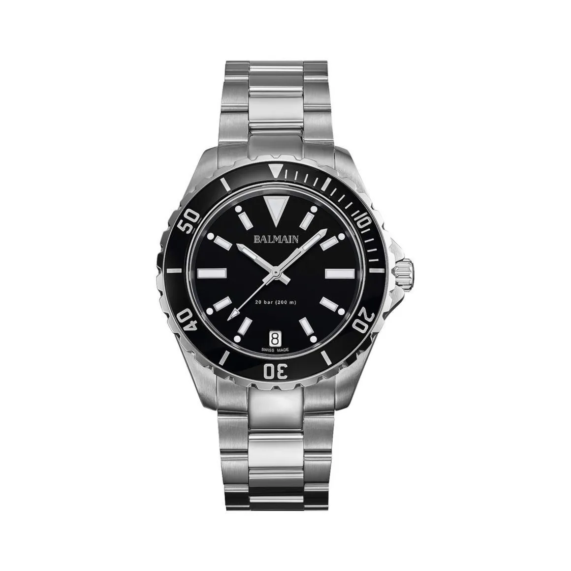 Montre BALMAIN ophrys homme bracelet acier inoxydable gris