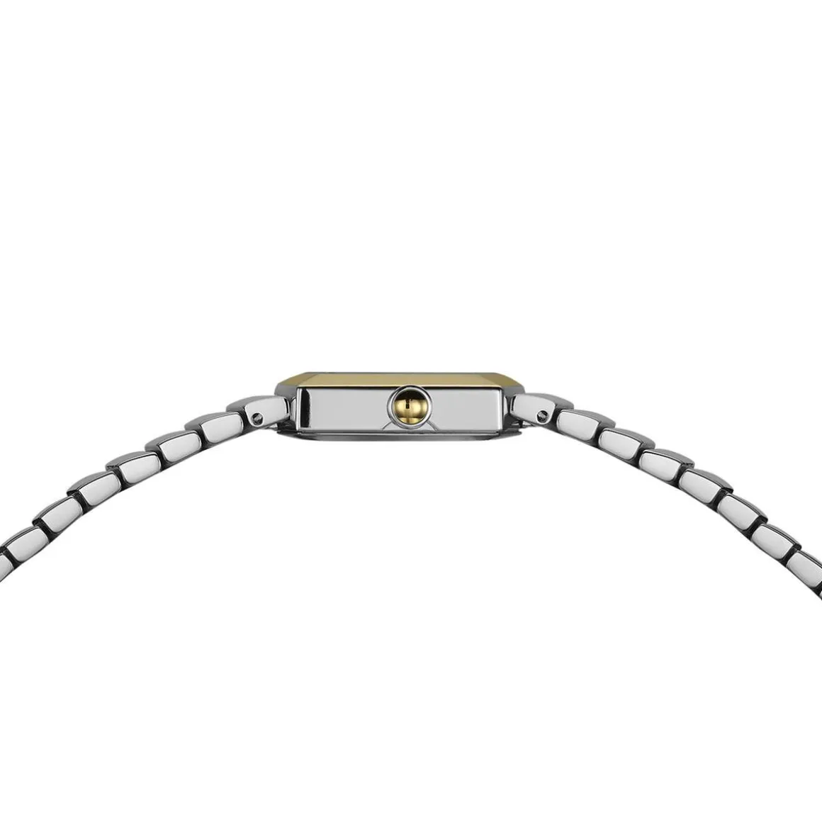 Montre BALMAIN taffetas femme bracelet acier inoxydable bicolore jaune