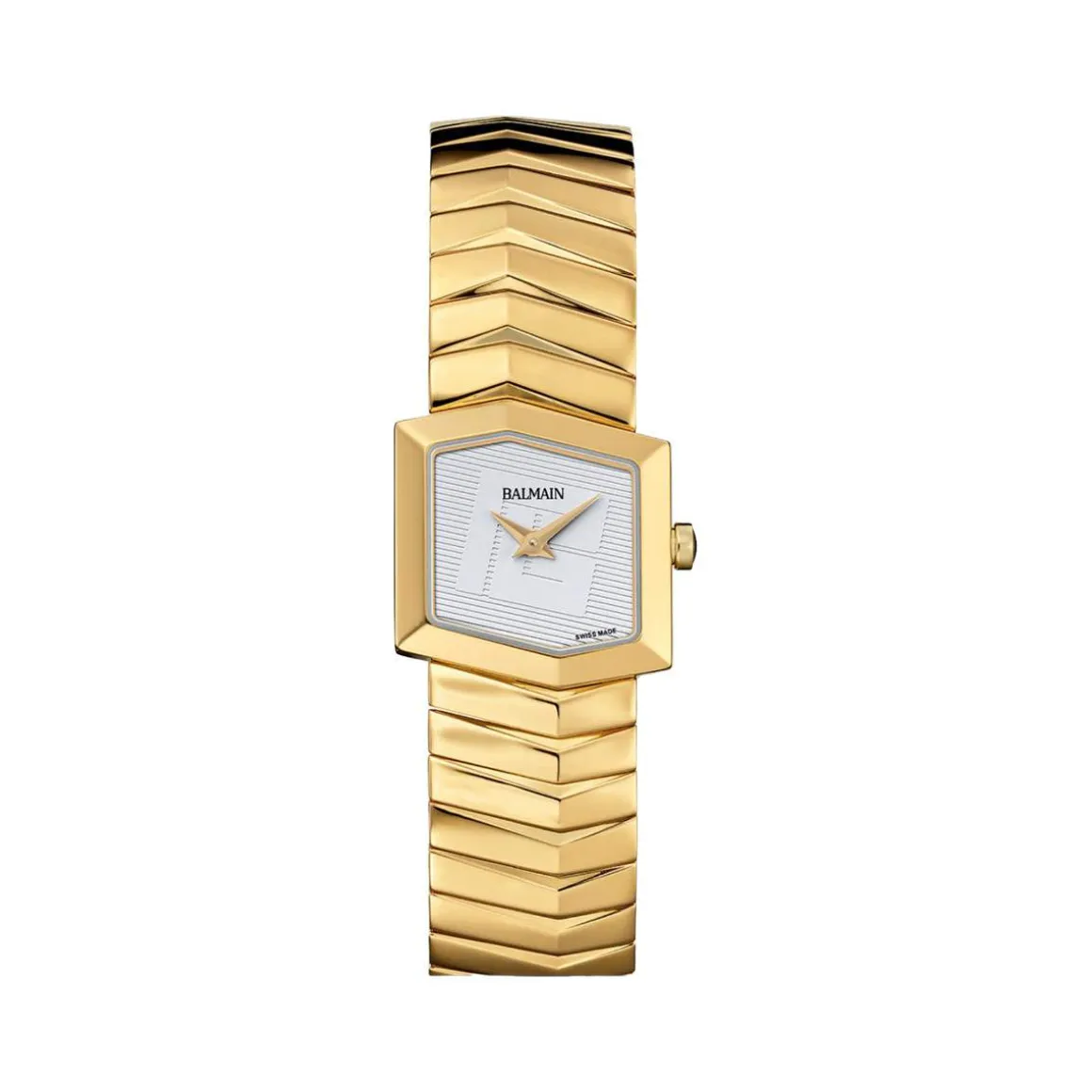 Montre BALMAIN taffetas femme bracelet pvd doré