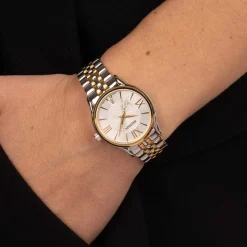 Montre BALMAIN tradition femme bracelet acier inoxydable bicolore jaune