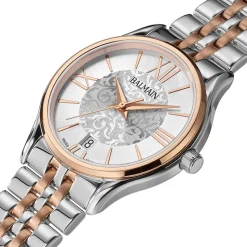 Montre BALMAIN tradition femme bracelet acier inoxydable bicolore rose