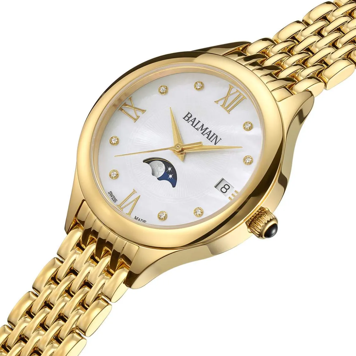 Montre BALMAIN tradition femme bracelet acier inoxydable or