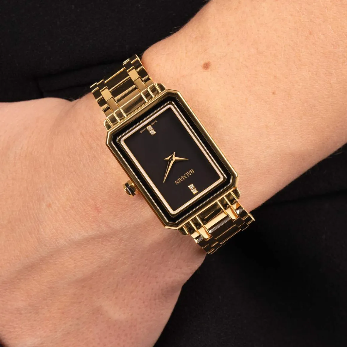 Montre BALMAIN trendies femme bracelet PVD doré