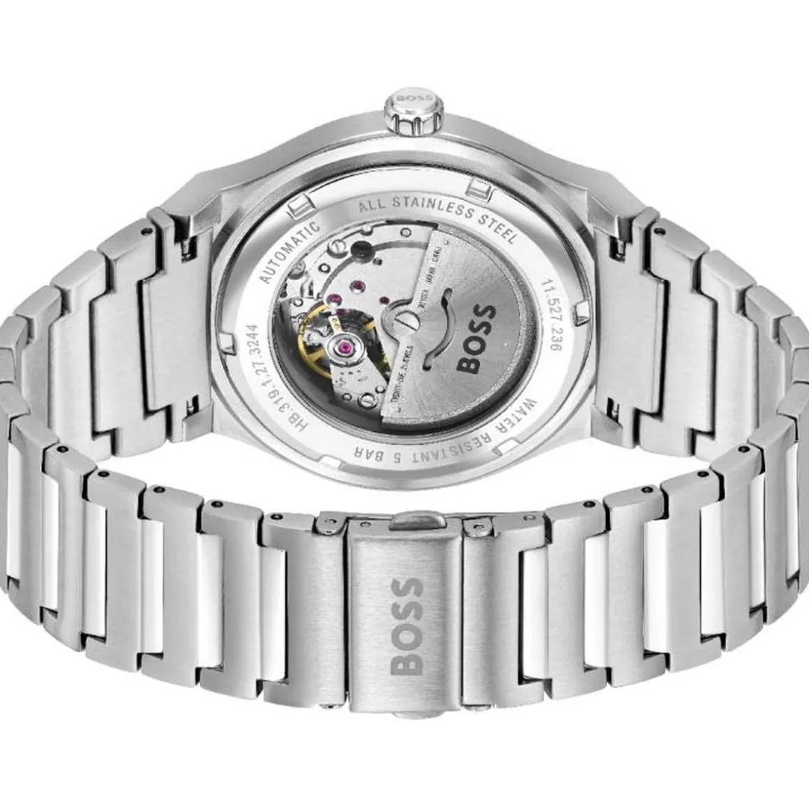 Montre BOSS candor auto homme bracelet acier