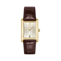 Montre BOSS desk homme bracelet cuir marron