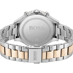 Montre Boss femme acier bicolore jaune