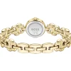 MONTRE BOSS FEMME Double b dressy acier doré