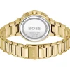 MONTRE BOSS FEMME One acier doré