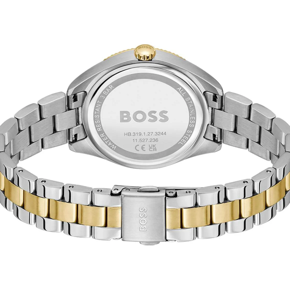 MONTRE BOSS FEMME Sage sport acier bicolore