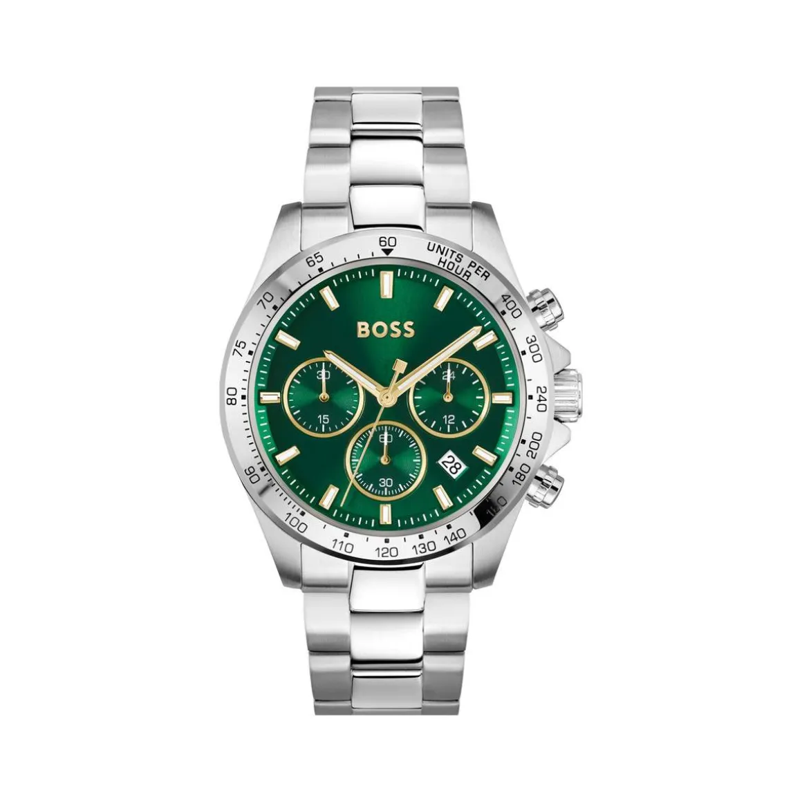 Montre BOSS hero homme bracelet acier