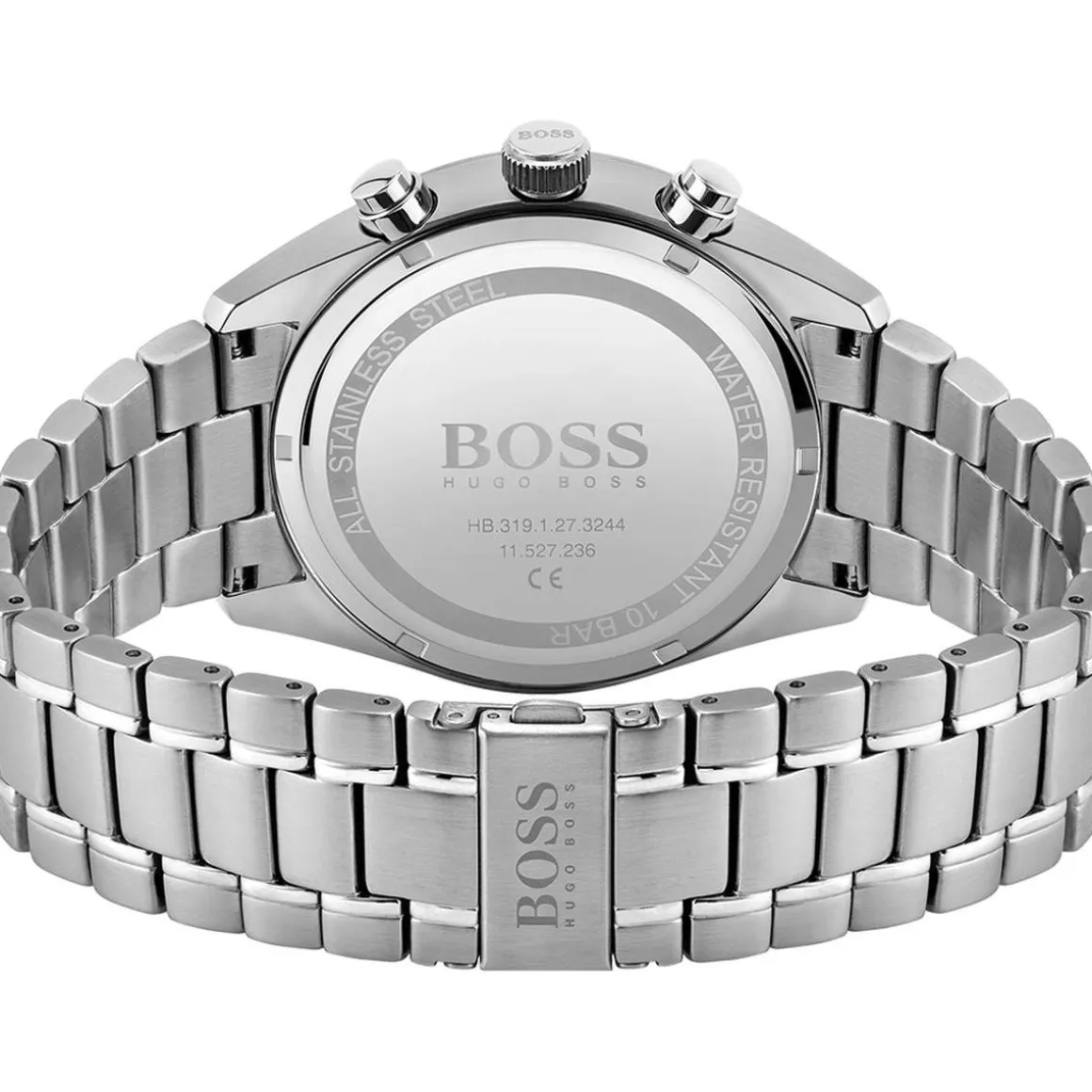 Montre Boss homme chronographe acier