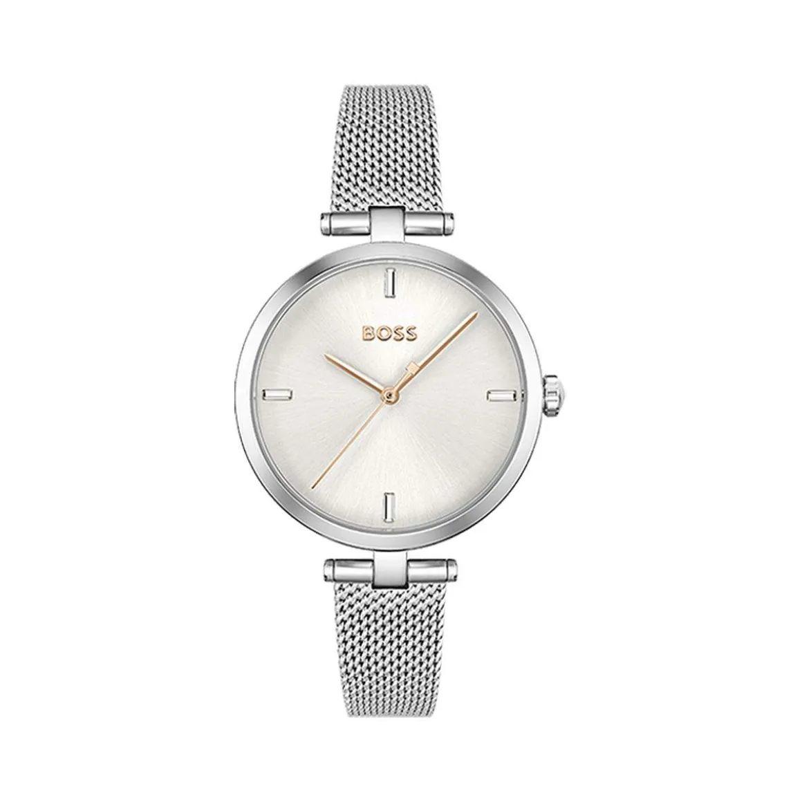 Montre BOSS Majesty femme bracelet acier