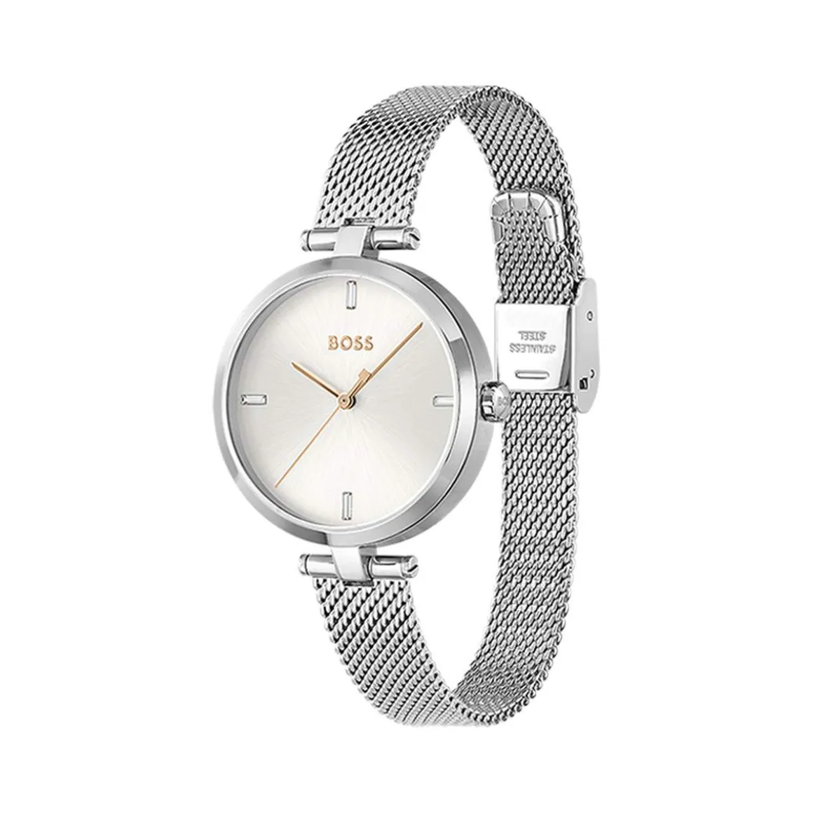 Montre BOSS Majesty femme bracelet acier