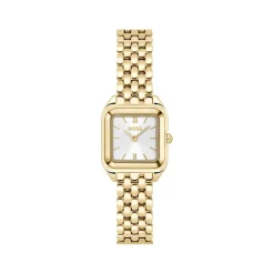Montre BOSS modern classic femme bracelet acier inoxydable doré jaune