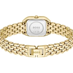 Montre BOSS modern classic femme bracelet acier inoxydable doré jaune