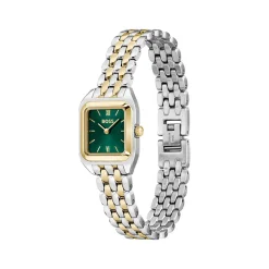 Montre BOSS modern classic femme bracelet acier inoxydable bicolore jaune