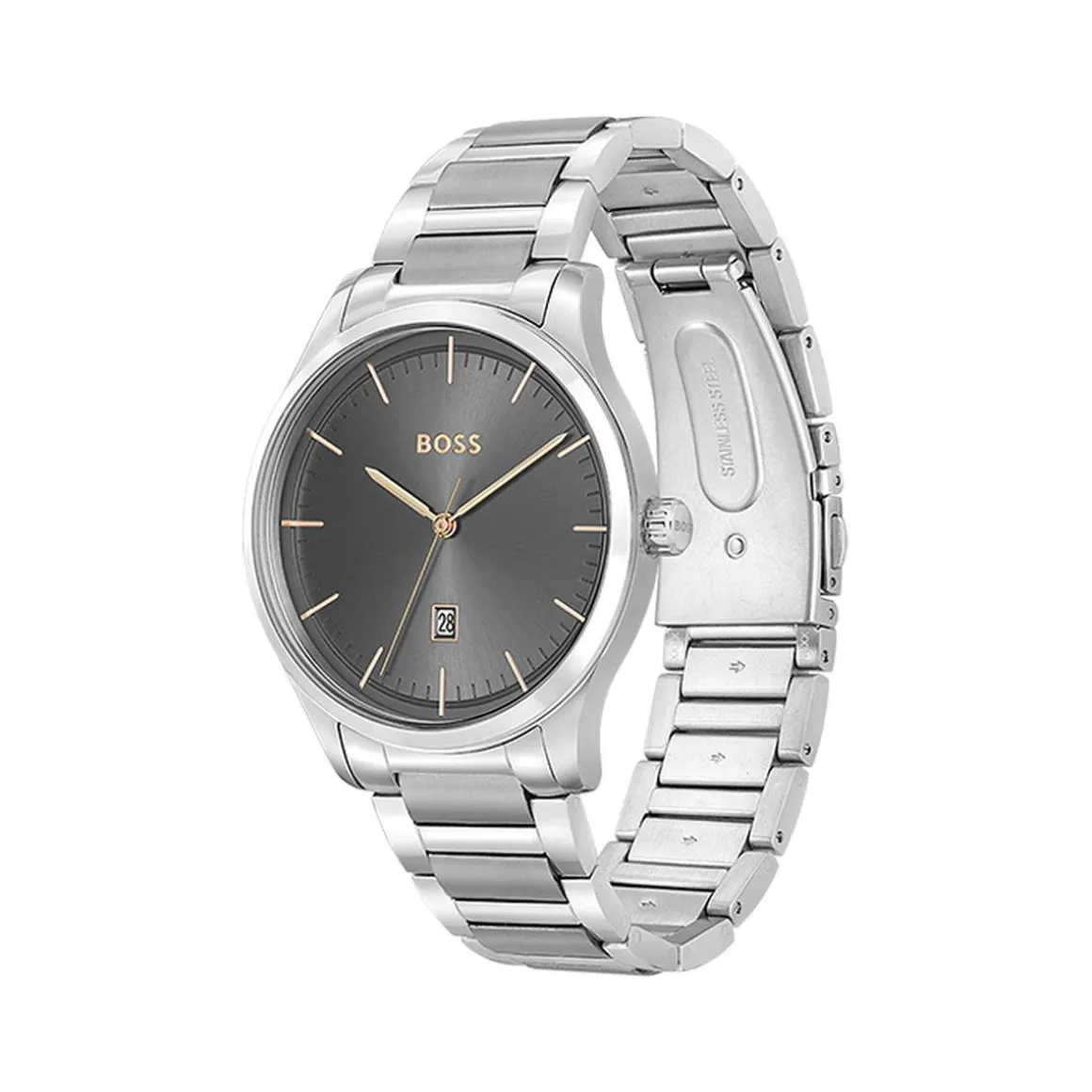 Montre BOSS Reason homme bracelet acier