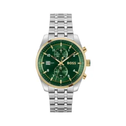 Montre BOSS skytraveller homme bracelet acier