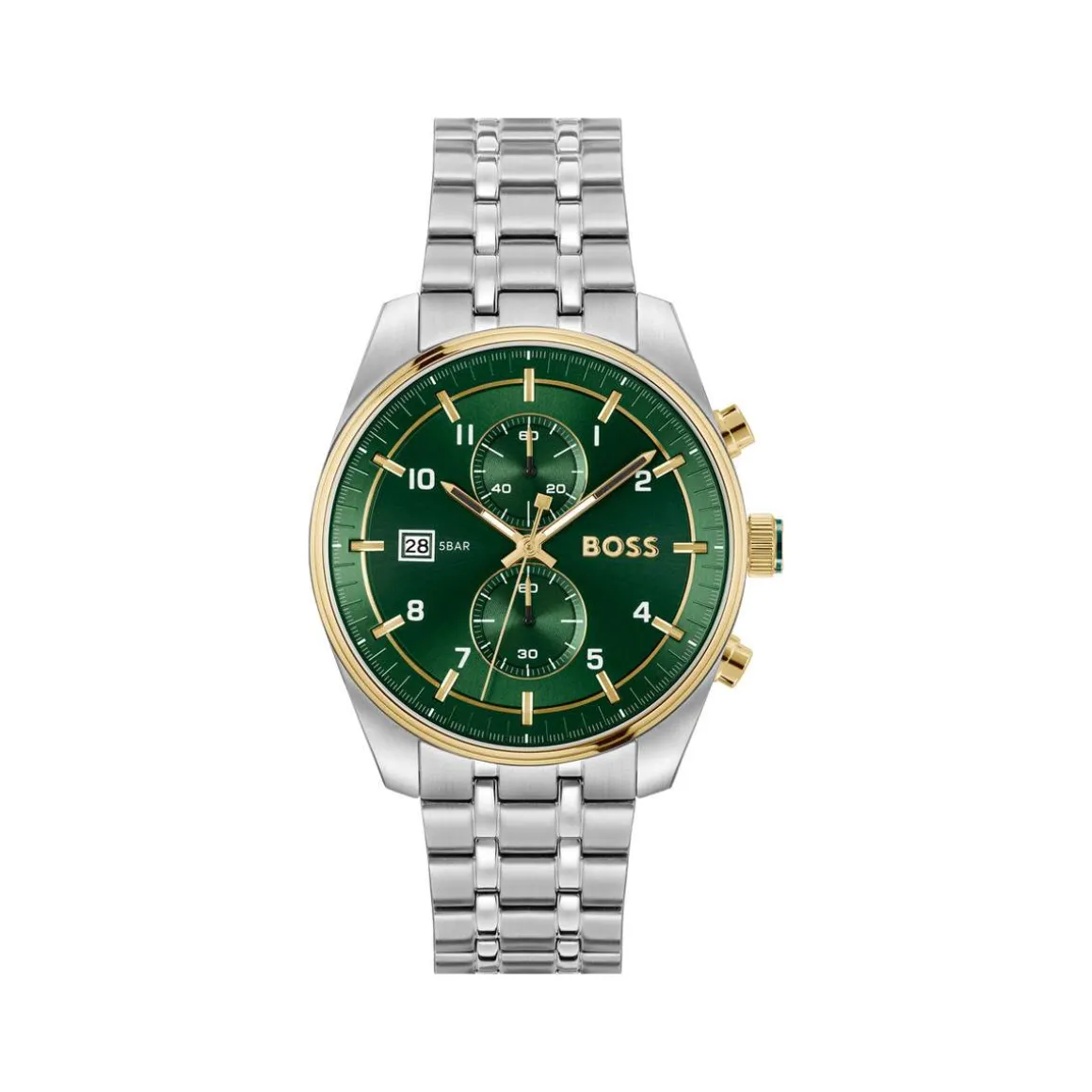 Montre BOSS skytraveller homme bracelet acier