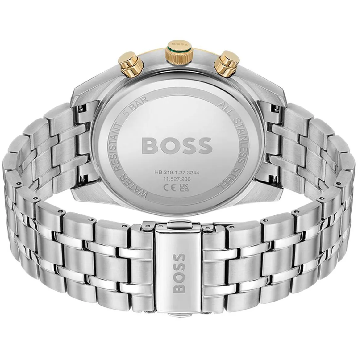 Montre BOSS skytraveller homme bracelet acier