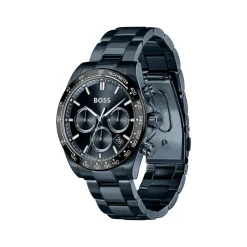 Montre BOSS sport active homme bracelet acier inoxydable bleu
