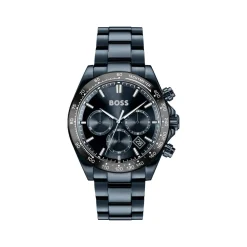 Montre BOSS sport active homme bracelet acier inoxydable bleu