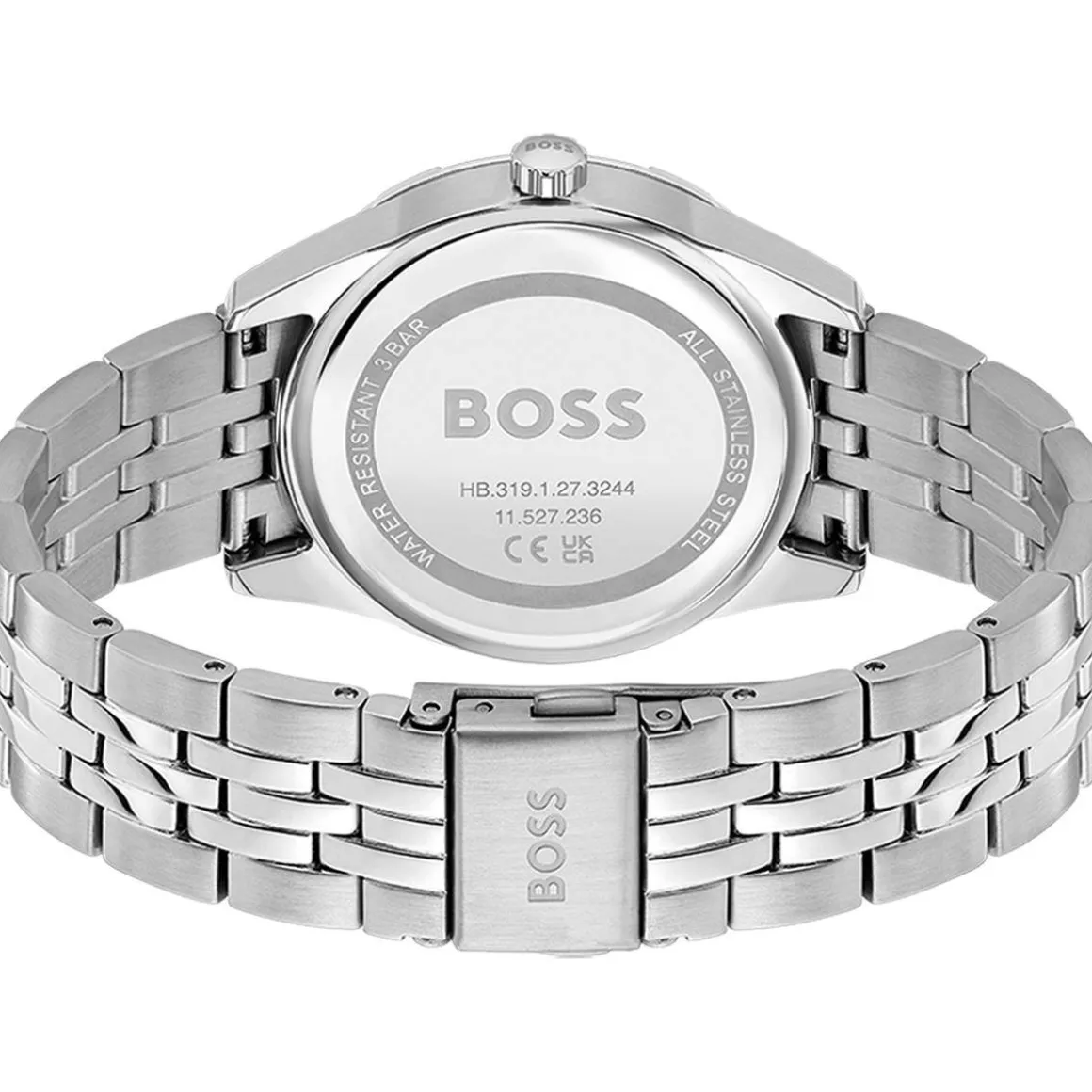 Montre BOSS Sport Lux femme bracelet acier gris