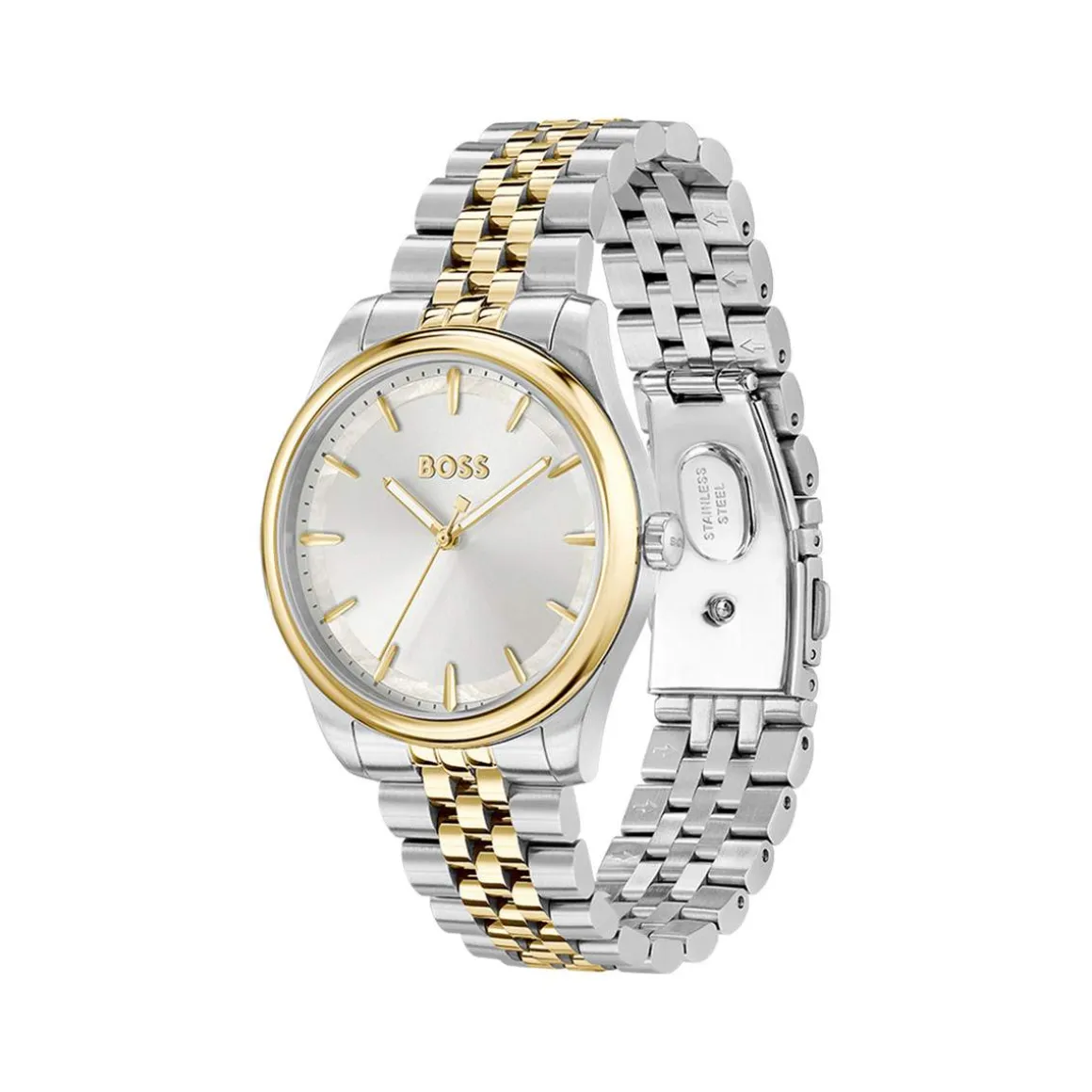 Montre BOSS sport lux femme bracelet acier