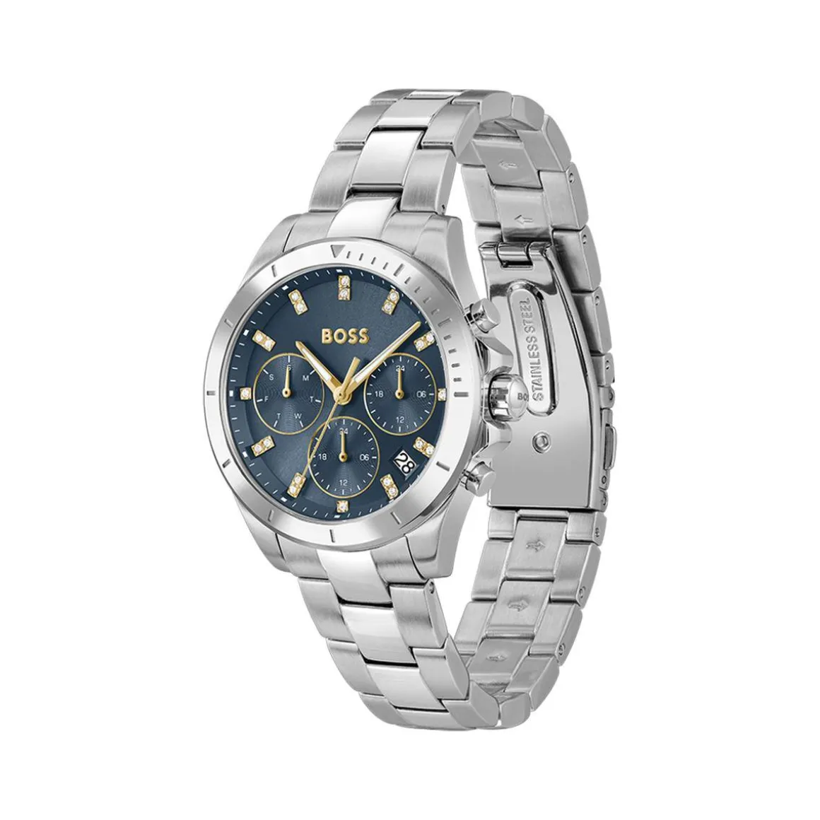 Montre BOSS sport lux femme bracelet acier inoxydable