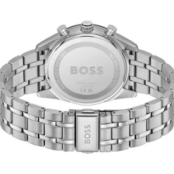 Montre BOSS sport lux homme bracelet acier inoxydable bicolore jaune