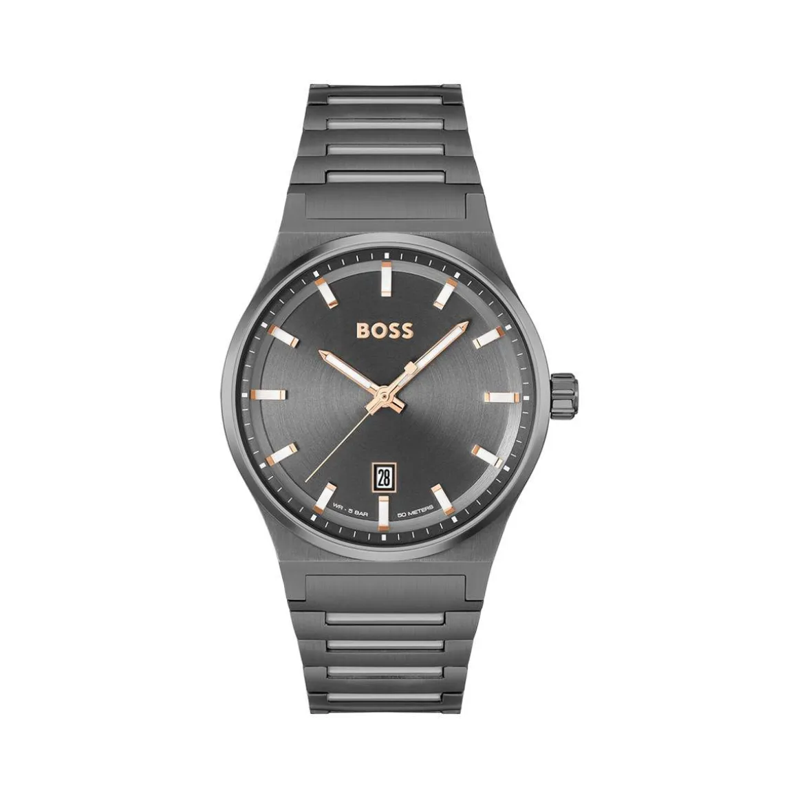 Montre BOSS sport lux homme bracelet acier