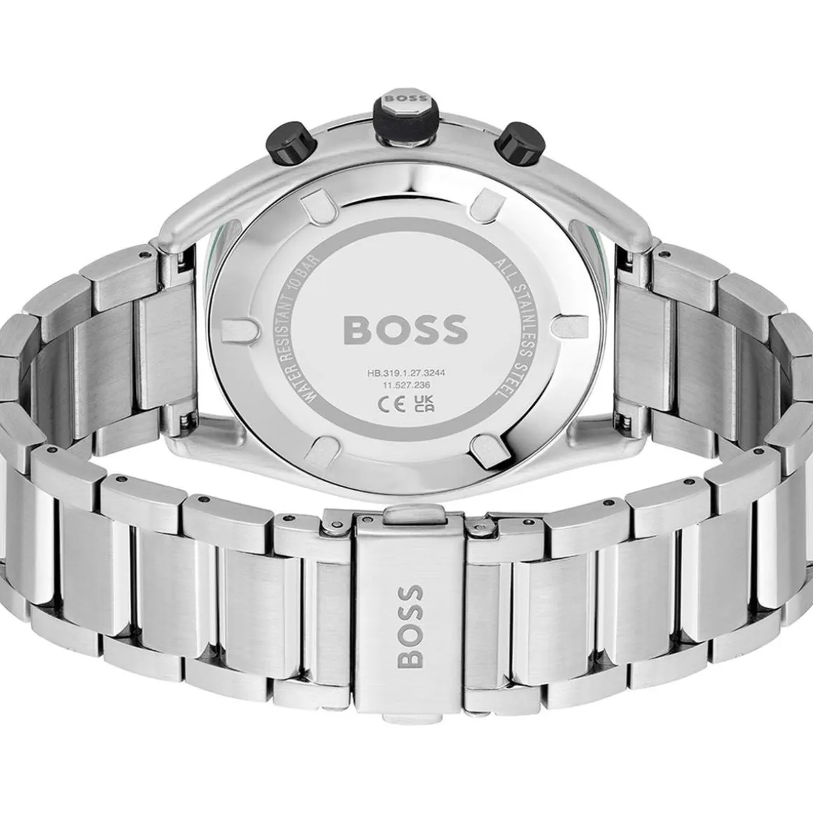 Montre BOSS Sport Lux homme bracelet acier gris