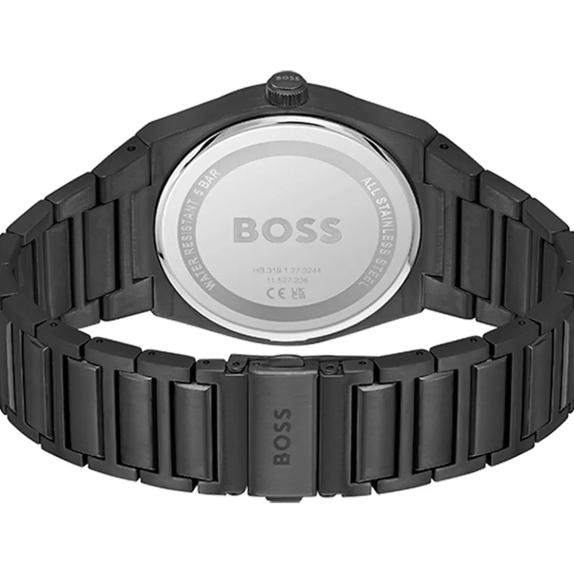 Montre BOSS Steer homme bracelet acier noir