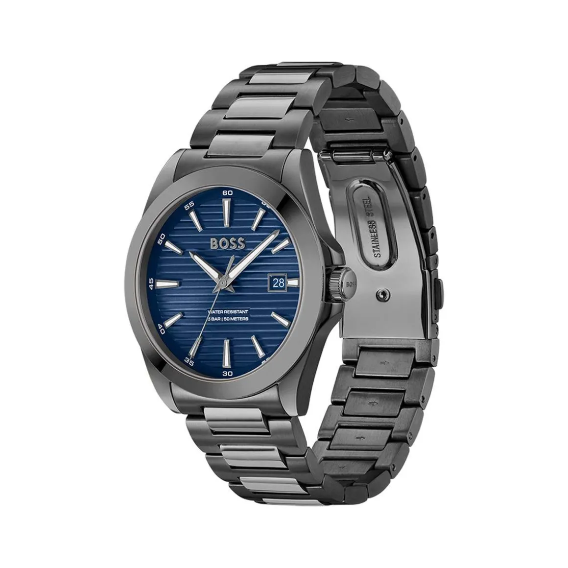 Montre BOSS strike homme bracelet acier