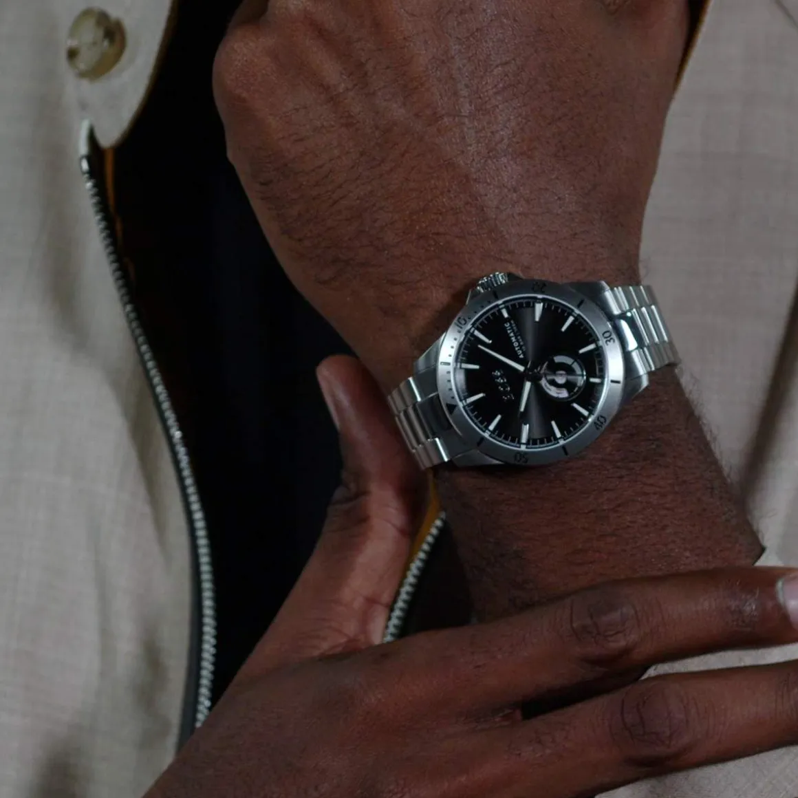 Montre BOSS troper automatic homme automatique, bracelet acier
